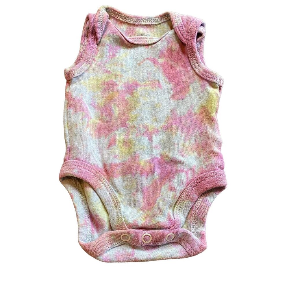 Tie Dyed Baby Bodysuit || Preemie
